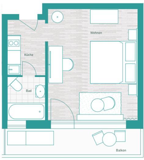 Livingroom Mathildenhoehe Darmstadt Luaran gambar