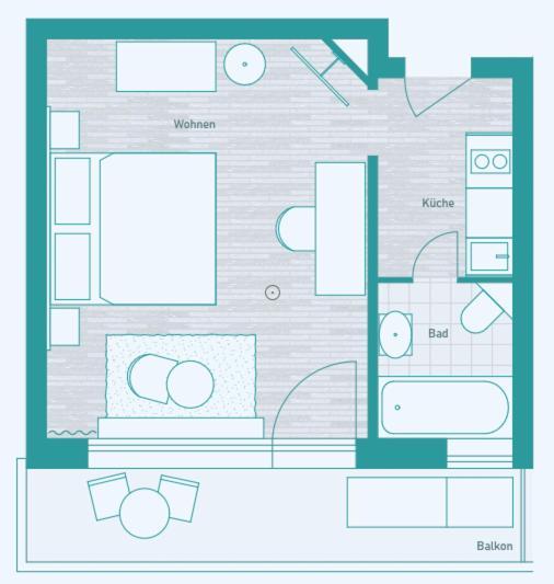 Livingroom Mathildenhoehe Darmstadt Luaran gambar