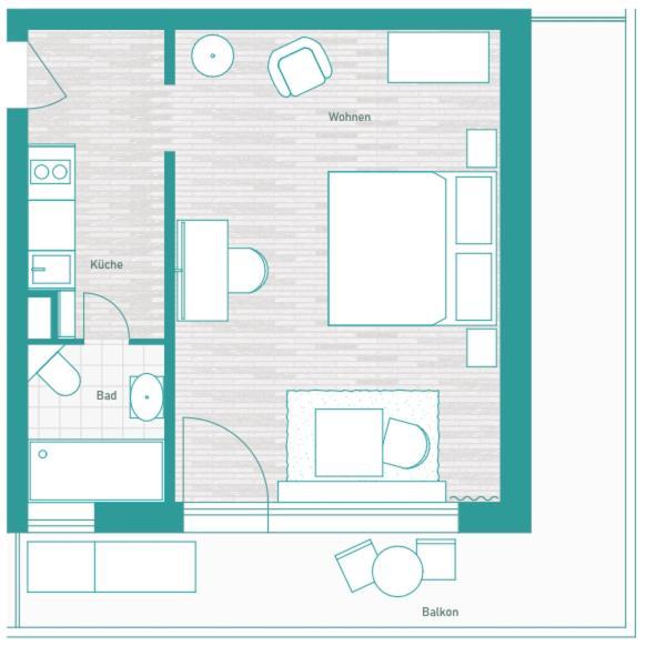Livingroom Mathildenhoehe Darmstadt Luaran gambar